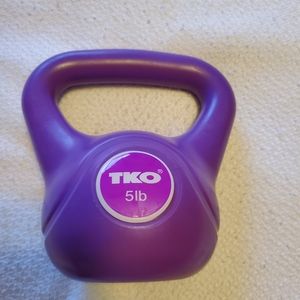 5lb Purple Kettle Bell
